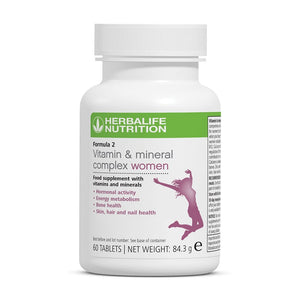 Formula 2 Vitamin & Mineral Complex Women 60 tablets - Nutrition-Bodycare.com