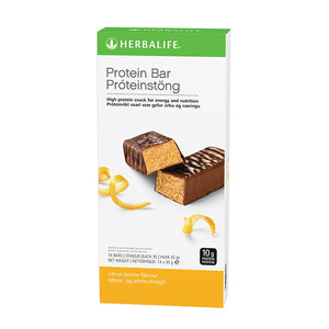 Protein Bars Citrus Lemon 14 bars per box - Nutrition-Bodycare.com